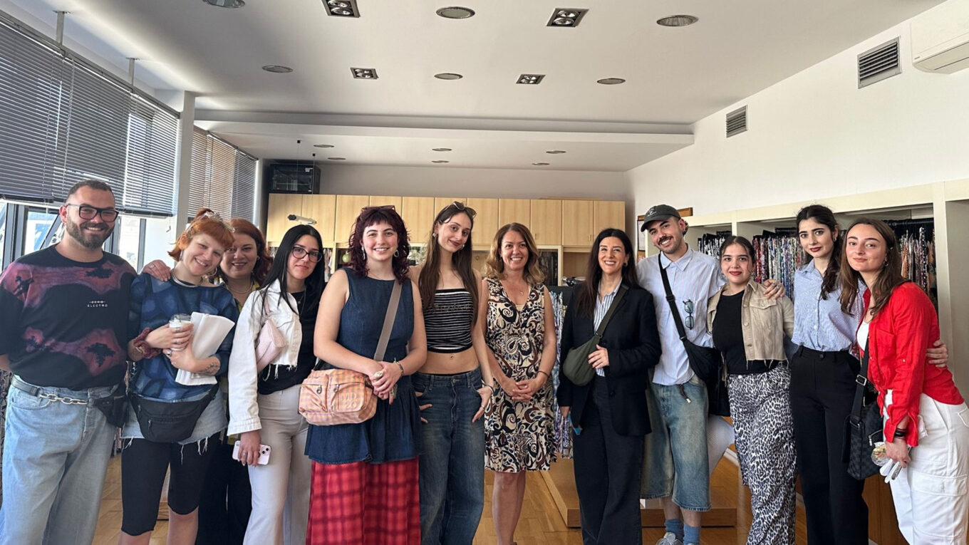 ΑΚΤΟ_SKG | Εκπαιδευτική επίσκεψη Fashion Design στην COLORA